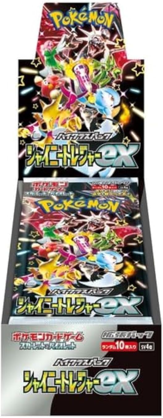 Shiny Treasure EX Booster Box 10 Bustine - GIAPPONESE
