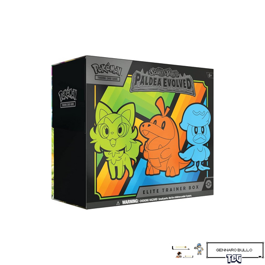 Pokémon Paldea Evolved Elite Trainer Box - Inglese