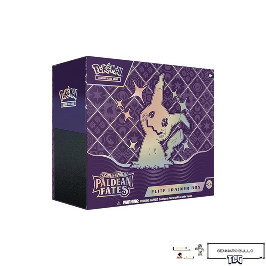 Pokémon Paldean Fates Elite Trainer Box - Inglese (Mimikyu)